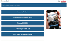 Tablet Screenshot of formulabosch.com